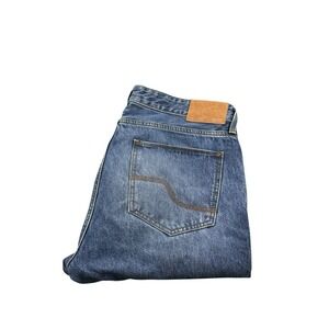 Fat face‎ Men's Straight For Blue Zipper Fly Denim Jeans Size 34x30